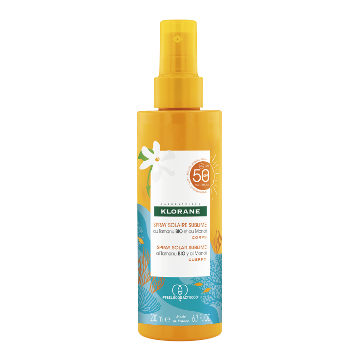 Polysianes Sublime Spray Solar Spf50 Klorane 200ml