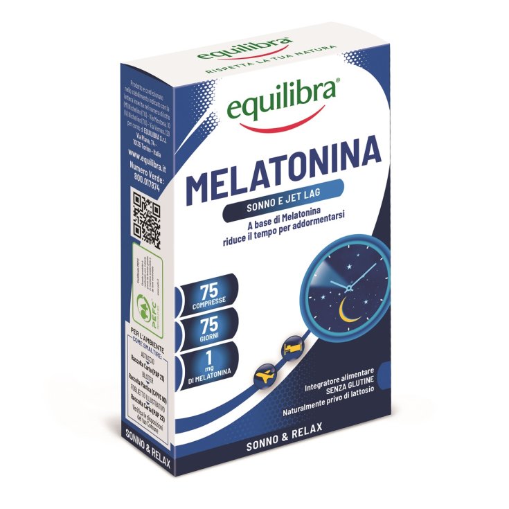 Equilibra® Melatonina 75 Comprimidos 1mg