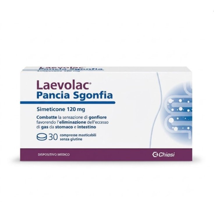 Laevolac® Vientre Plano Chiesi 30 Comprimidos Masticables