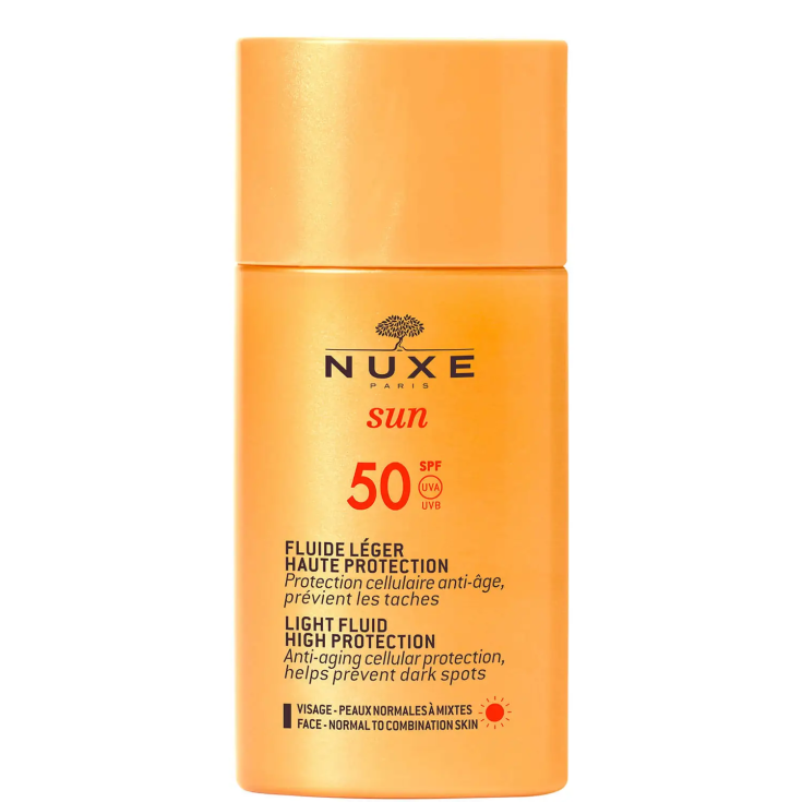 Sun SPF50 Nuxe Fluido Solar Ligero 50ml