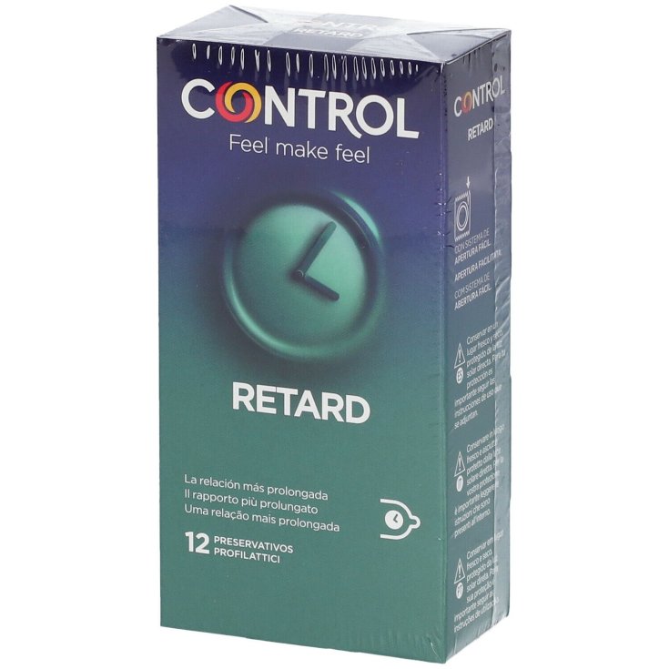 Non Stop Retard Control 12 preservativos Longitud nominal 54 mm