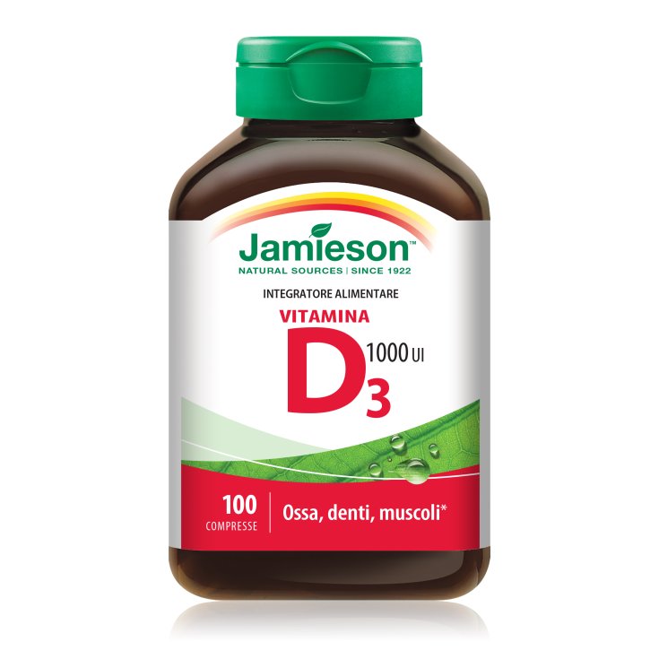 Vitamina D 1000 Jamieson 100 Comprimidos