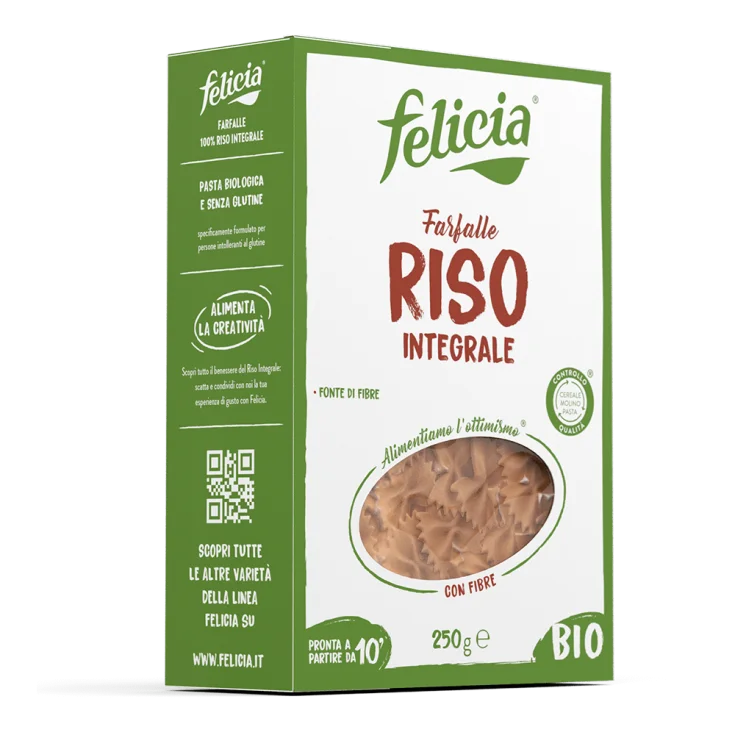 Felicia Arroz Integral Mariposas 250g
