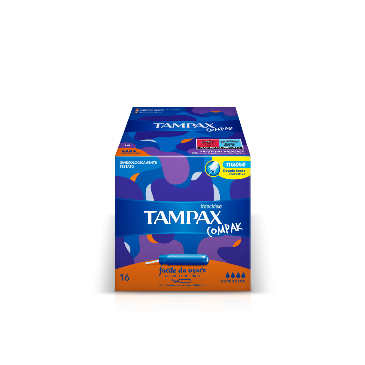 Tampax Compak Super Plus 16 Piezas