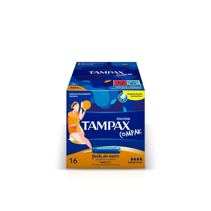 Tampax Compak Super Plus 16 Piezas