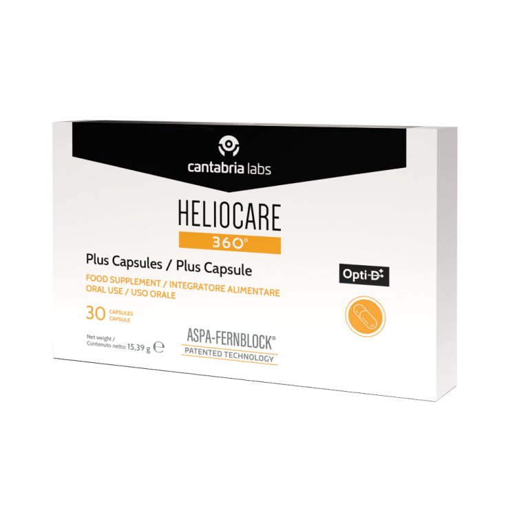 Heliocare 360 Plus Cantabria Labs 30 Cápsulas Vegetarianas