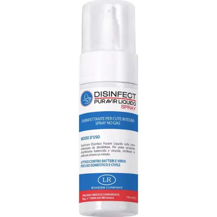 Desinfectar Puravir Spray LR Company 100ml