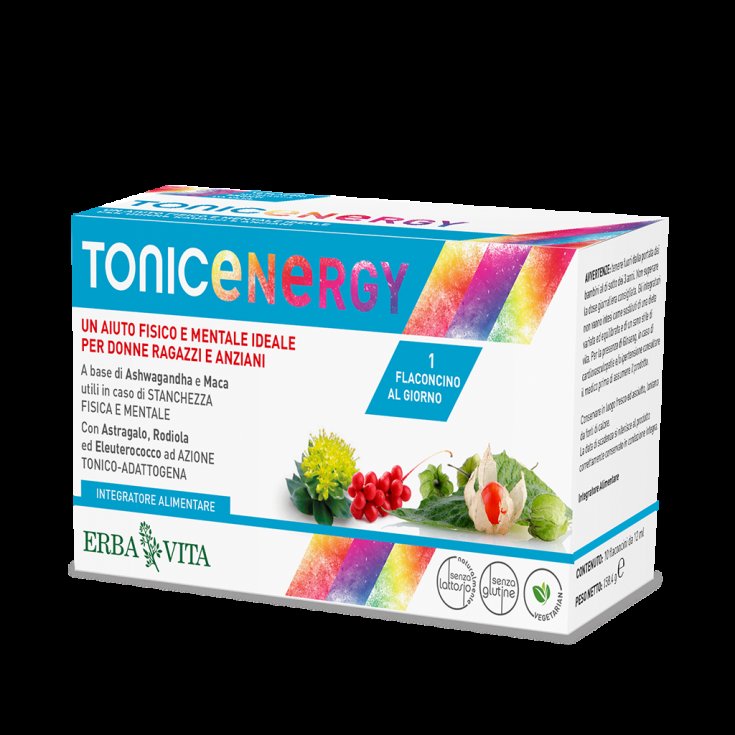 TonicEnergy Erba Vita 10 Viales de 12ml