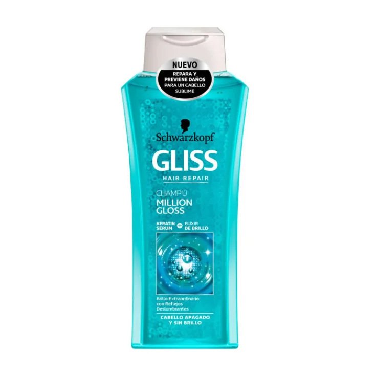 Schwarzkopf Gliss Million Gloss Champú Brillo 400ml