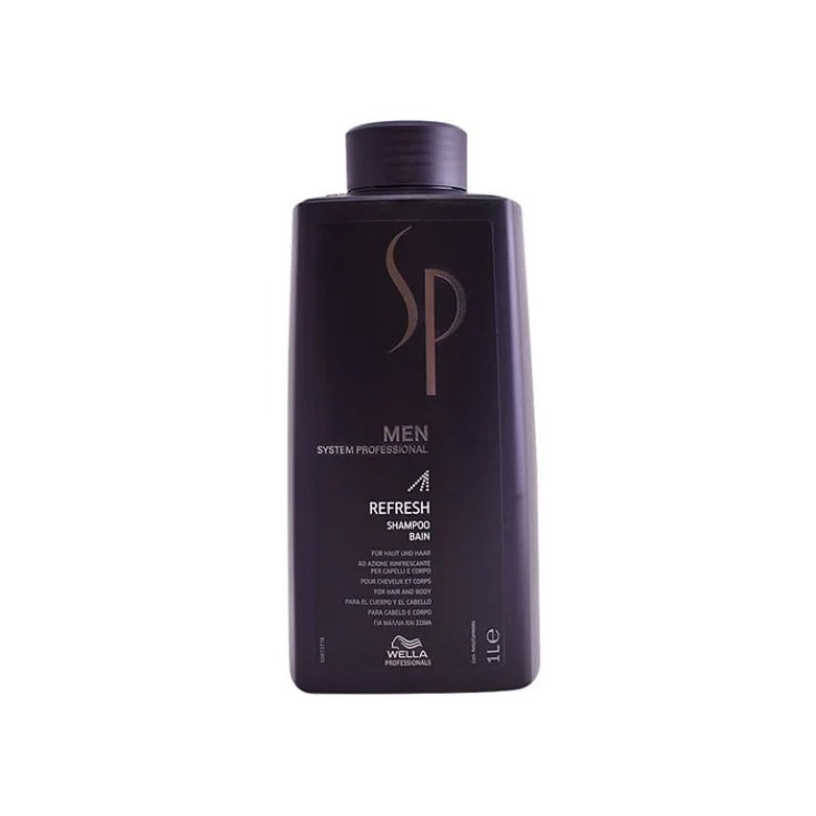 Wella System Professional Men Refresh Champú 1000ml
