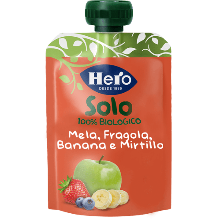 Only Manzana Fresa Plátano Blueberry Hero 100g