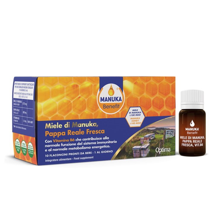Manuka Benefit Jalea Real Optima Naturals 10 Viales