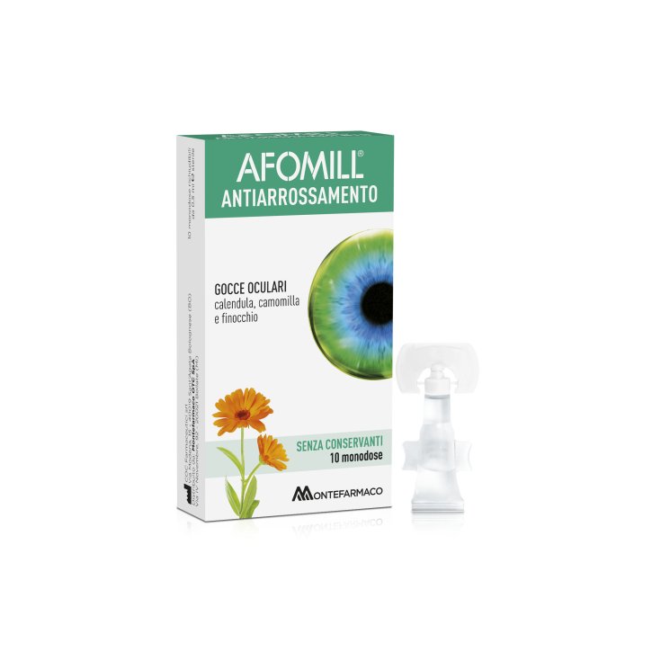 Afomill® Antirojeces MONTEFARMACO Colirio 10 Ampollas
