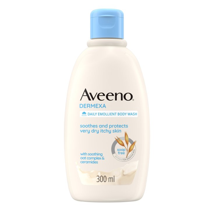 DERMEXA Gel de Ducha Emoliente Uso Diario Aveeno 300ml