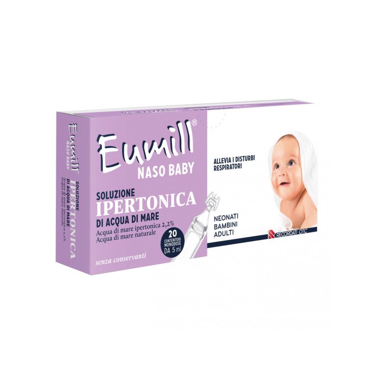 Eumill Naso Baby Solución Hipertónica 20 Viales