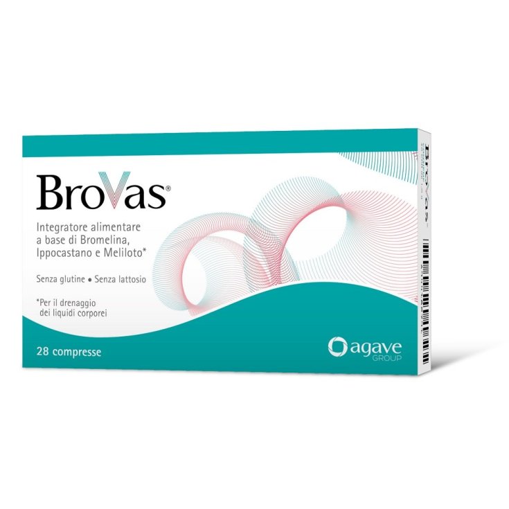 BroVas Agave Productos Farmacéuticos 28 Comprimidos