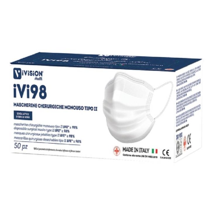 IVI98 CHIR II MASCARILLA 50UNDS