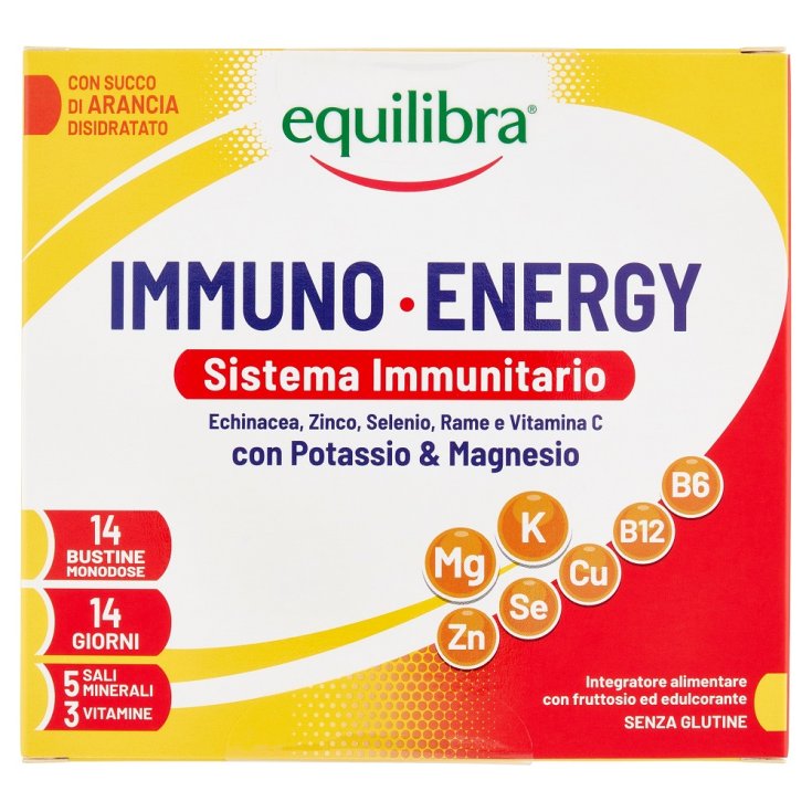 Immuno Energy Potasio & Magnesio Equilibra® 14 Sobres