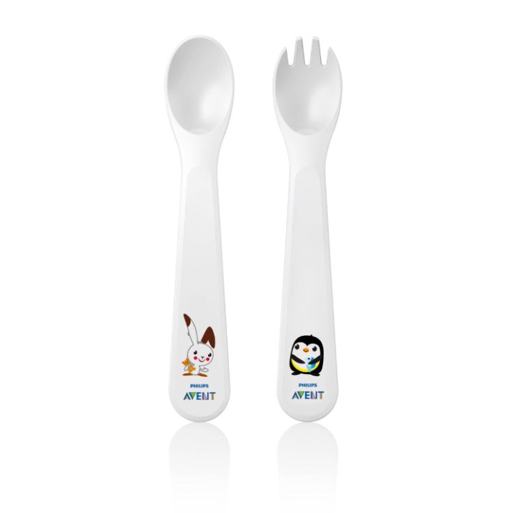 AVENT TENEDOR CUCHARA 12M+