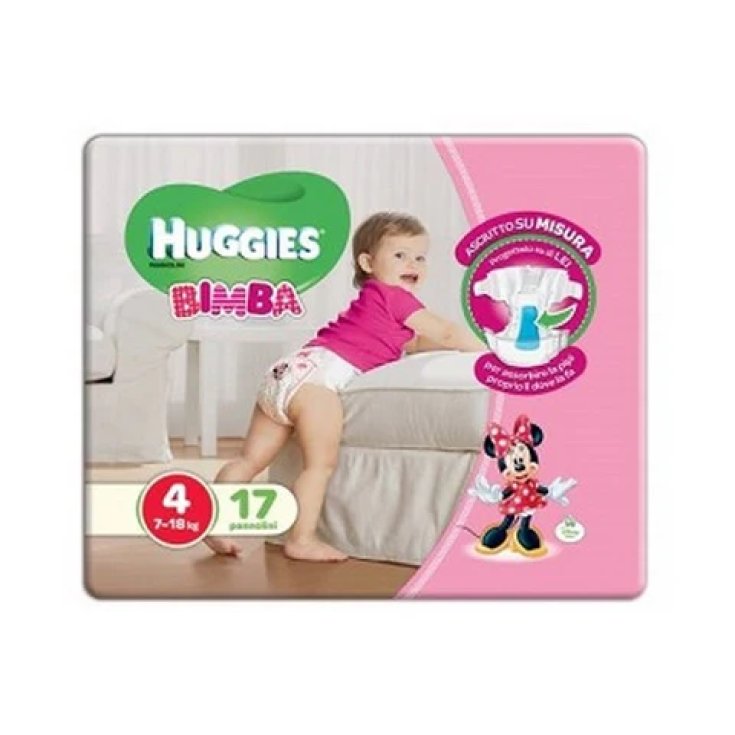 HUGGIES BASE NIÑA 4 17PZ
