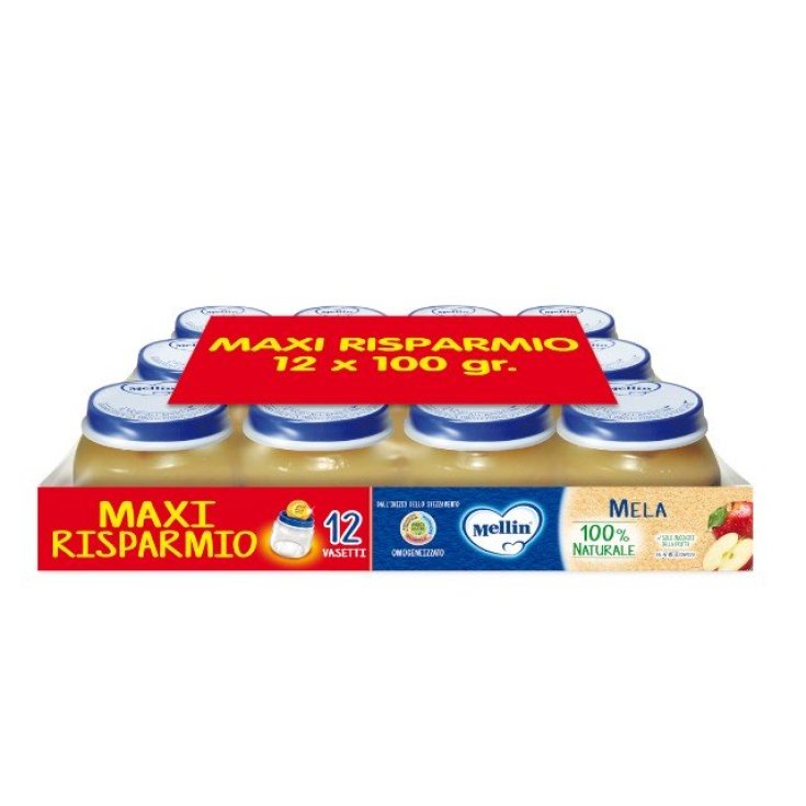 MELLIN OMOG MANZANA 12X100G