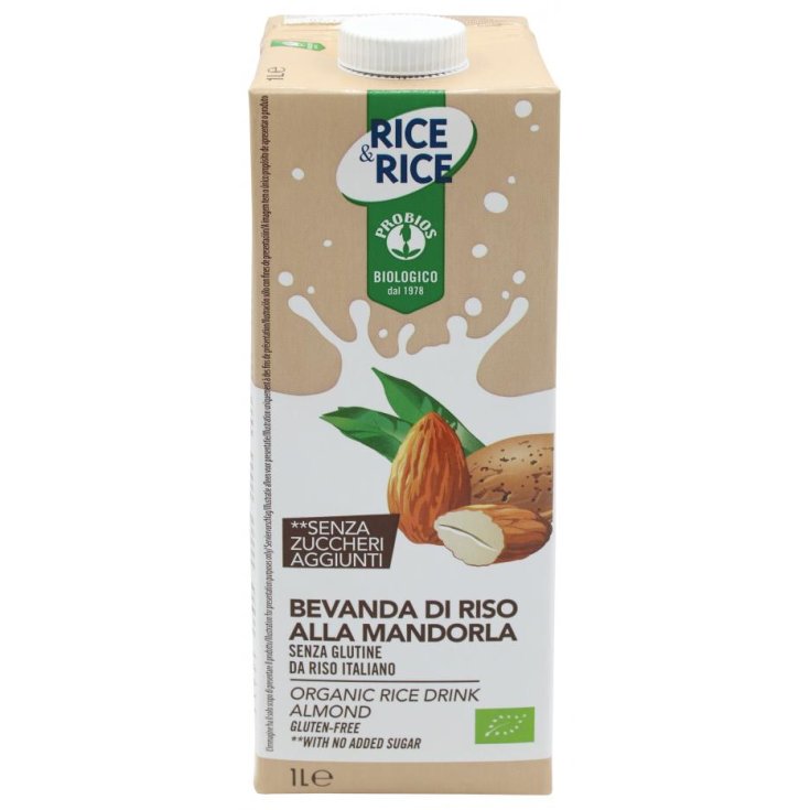 BEBIDA DE ARROZ ALMENDRA R&R 1L