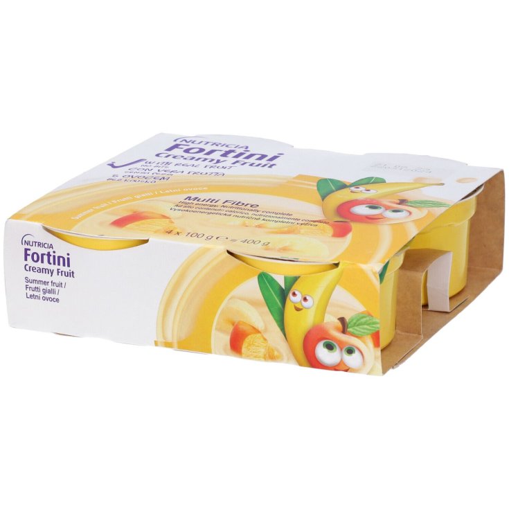 Fortini Fruta Cremosa Frutas Amarillas Nutricia 4x100g