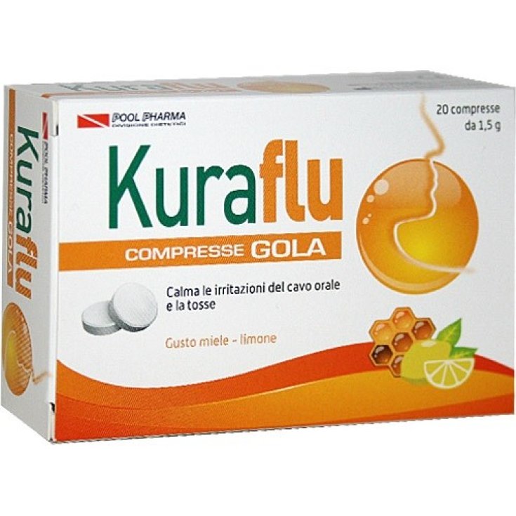 Kuraflu Miel-Limon Pool Pharma 20 Comprimidos