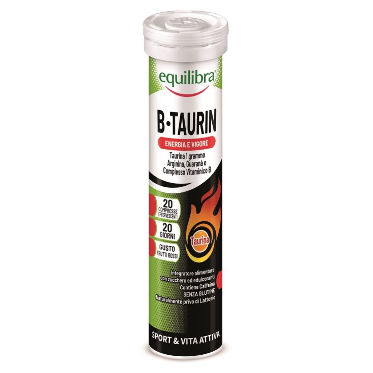 B-Taurin Equilibra® 20 Comprimidos Efervescentes