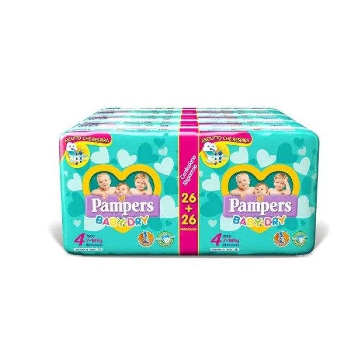 PAMPERS BD MAXI PD 52UNDS