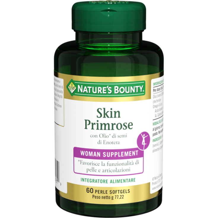 Piel Primrose Nature's Bounty 60 Perlas