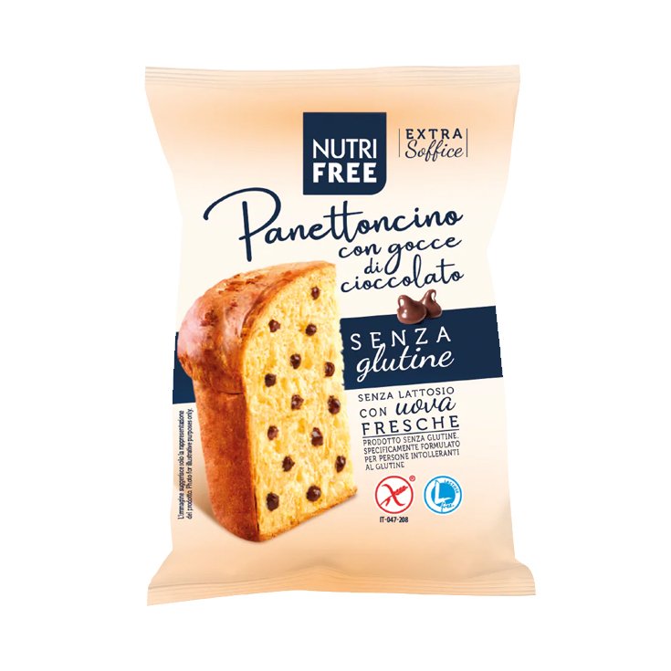 Panettoncino con chispas de chocolate NutriFree 100g