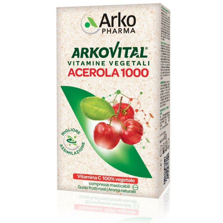 Arkovital Acerola 1000 Arkopharma 60 Comprimidos