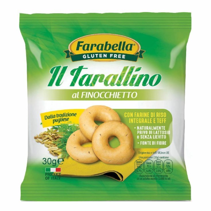 Tarallino Con Hinojo Farabella 30g