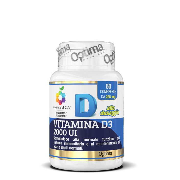 Vitamina D3 2000 Optima 60 Comprimidos