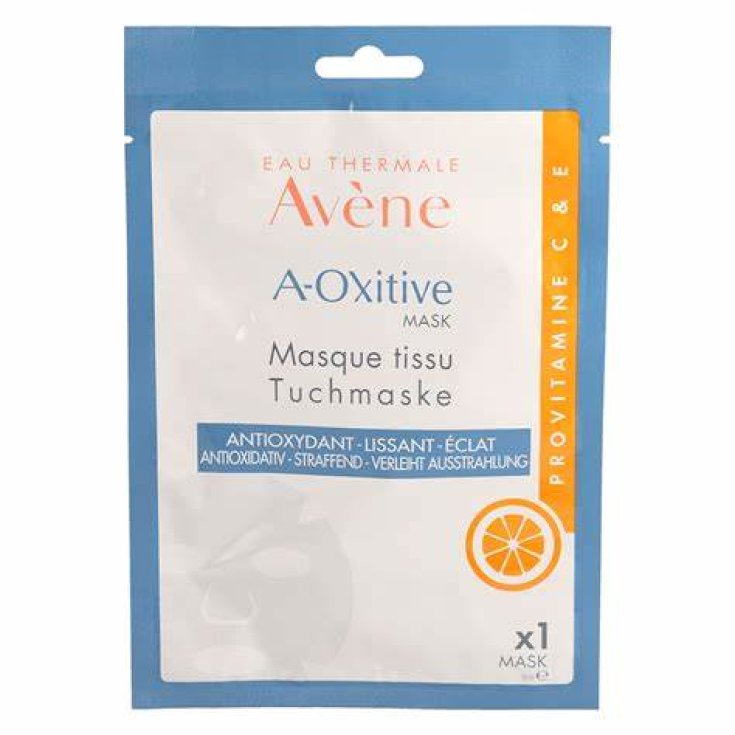 A-Oxitive Avéne Mascarilla Antioxidante SOS Tejido 18ml