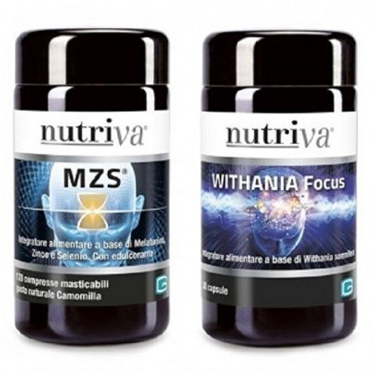 MZS + Withania Focus Nutriva 120 Comprimidos + 30 Cápsulas