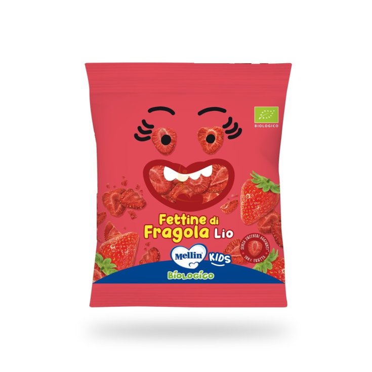 Rodajas De Fresa Lio Mellin Niños 8g