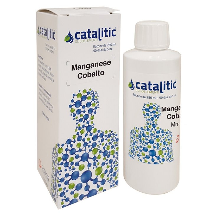 Oligoelementos catalíticos Manganeso Cobalto Mn-Co Frasco de 250 ml 50 dosis de 5 ml