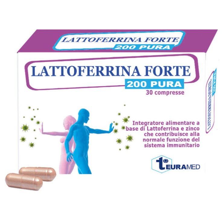 Lactoferrina Forte 200 Pura Teuramed 30 Comprimidos