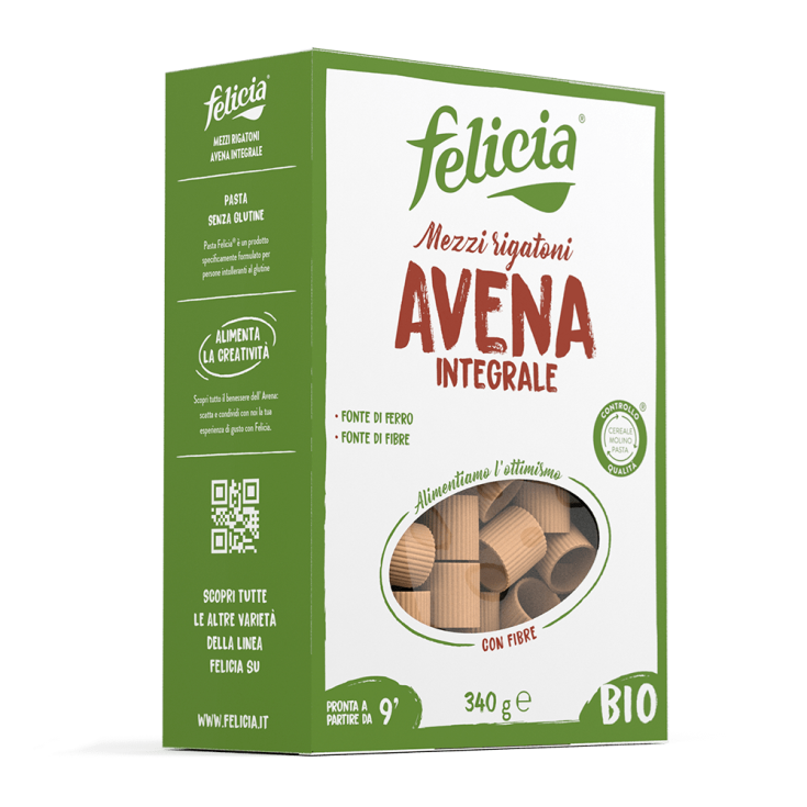 Medio Rigatoni Avena Felicia 340g