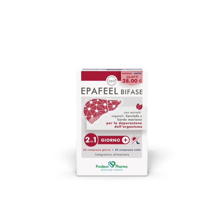 360 BIFASE EPAFEEL Prodeco Pharma 40 + 20 Comprimidos