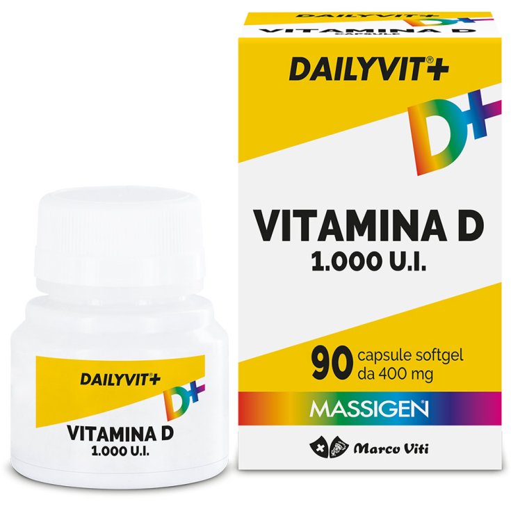 Vitamina D 1000 UI DAILYVIT + 90 Comprimidos