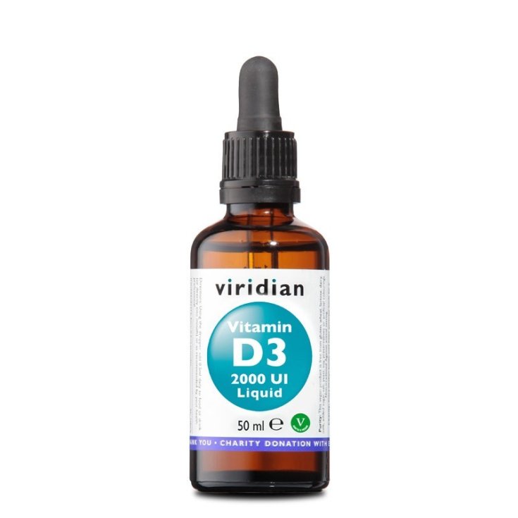 Viridian Vitamina D3 2000 UI Liquid Natur 50ml