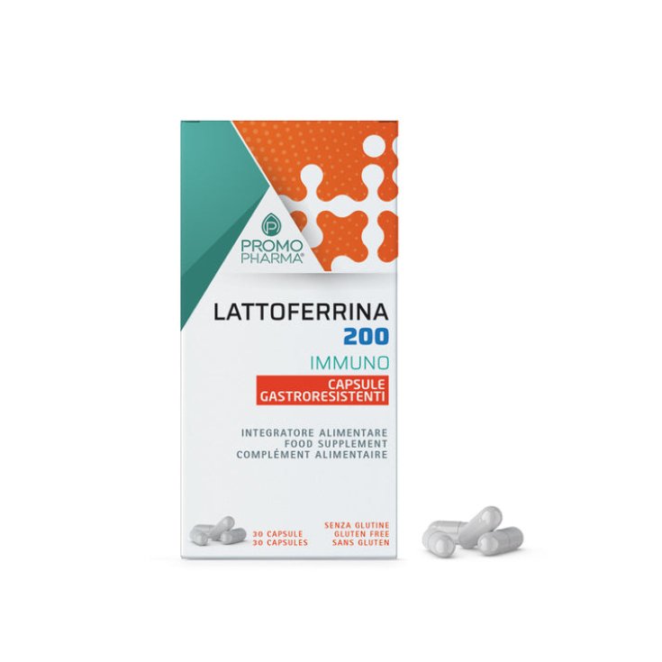 Lactoferrina 200 Inmuno PromoPharma 30 Cápsulas