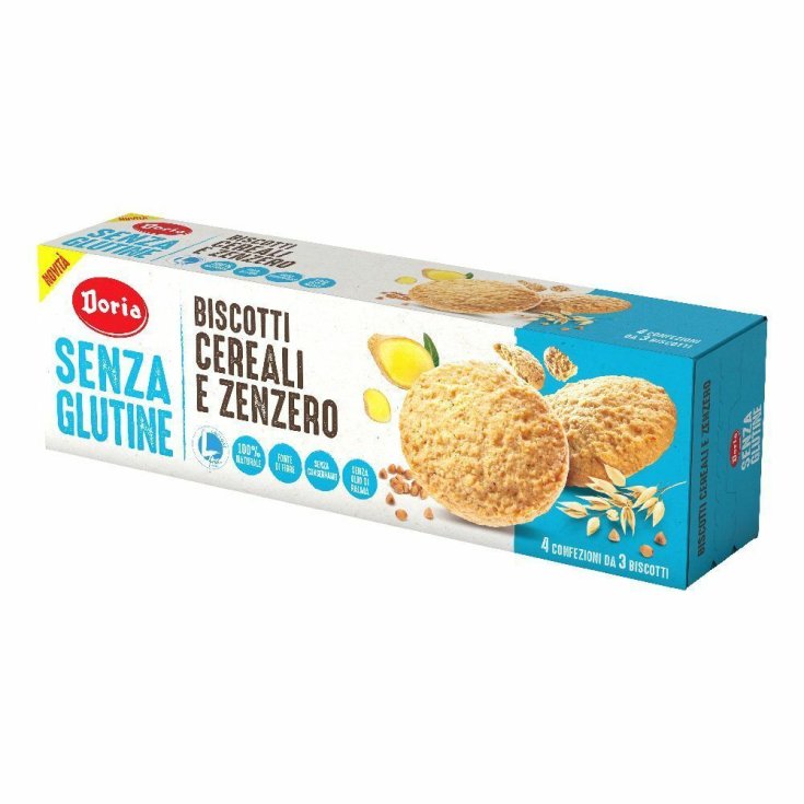 Doria Galletas De Cereales Y Jengibre 4x37,5g