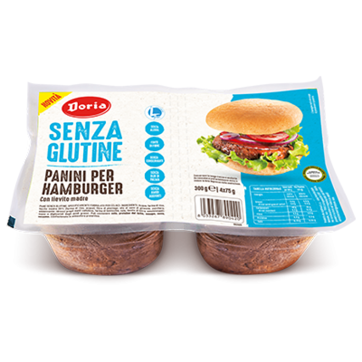 Sándwiches Para Hamburguesa Doria 4x50g