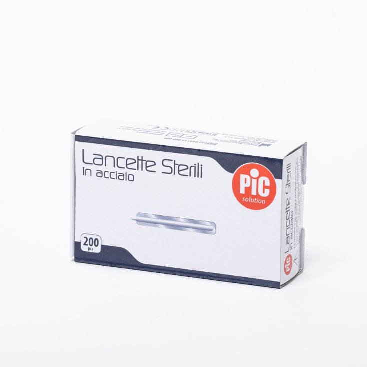 Lancetas Dispositivo de punción Pic Solution 250 piezas