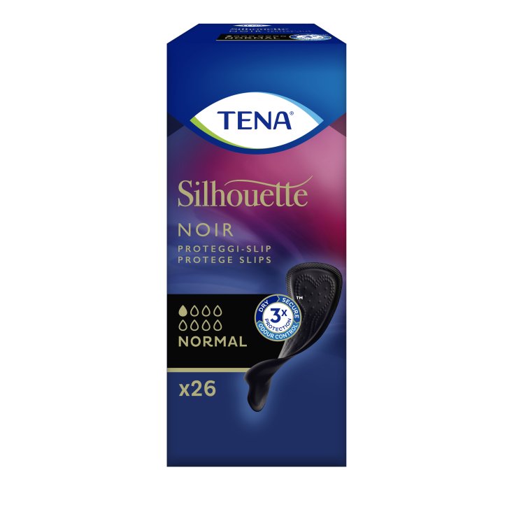 Protector Antideslizante Silhouette Noir Normal Tena 26