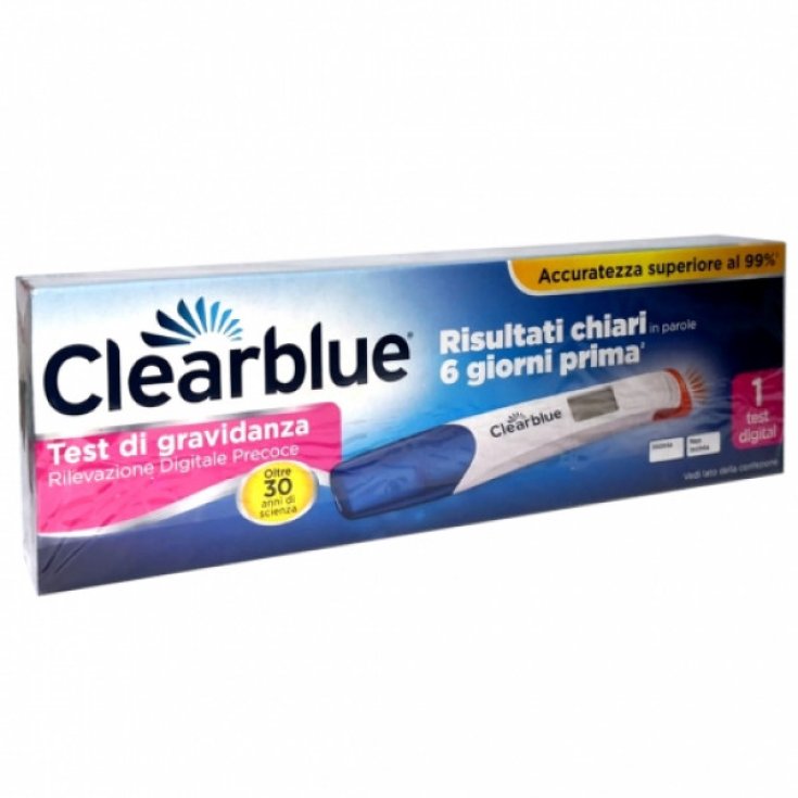 Prueba de embarazo digital Clearblue® 1 prueba